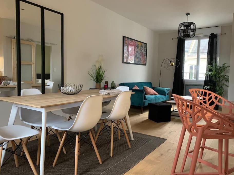 Appartements De Standing Centre Ville, Gare, Jardin,Terrasse 르망 외부 사진